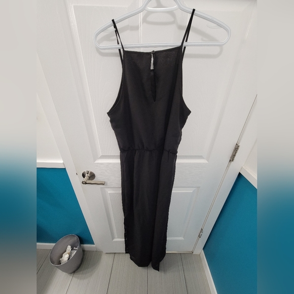 H&M long black dress, size 10 - Picture 3 of 3